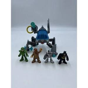 2015 Imaginext DC Justice League Cyborg Mech Vehicle Target Exclusive! 4 Figures - Picture 1 of 8
