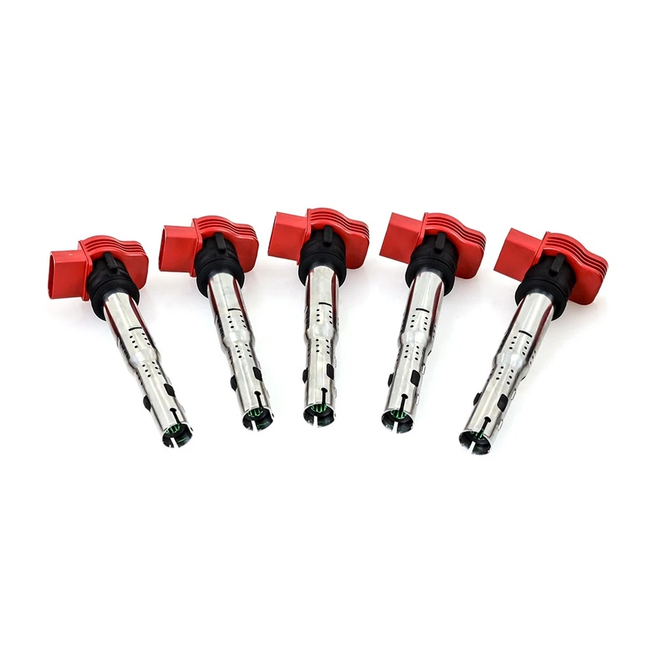 Bobina de encendido Mishimoto, juego de 5, se adapta a Volkswagen GTI 2006-2008 Foto 1 de 4
