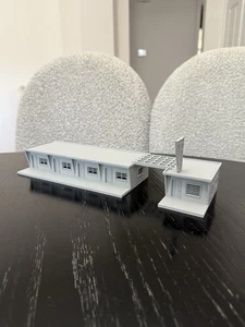 Motel Small Town - HO Scale 1:87 Gauge - Hotel Built And Assembled - Picture 1 of 8