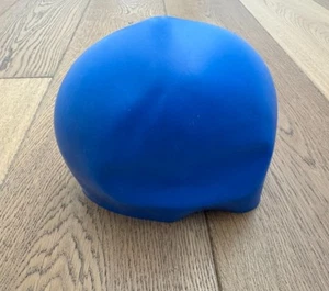 TYR Royal Blue Silicone Wrinkle-Free Racing Swim Cap Neu PROBE - Bild 1 von 4