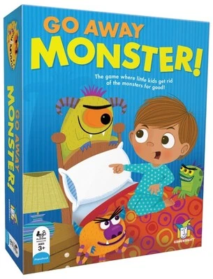 Go Away Monster! Gamewright Board Game Toddler 3+ Family Complete (except Rules) - Image 1 of 4