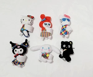 Hello Kitty And Friends Cutie Cuff Series 2 Plush Slap Band Complete Set of 6 - Picture 1 of 10