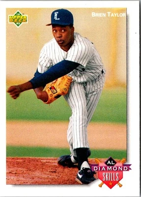 1992 Upper Deck Minors Brien Taylor #57 Fort Lauderdale Yankees Baseball Card - Image 1 of 2