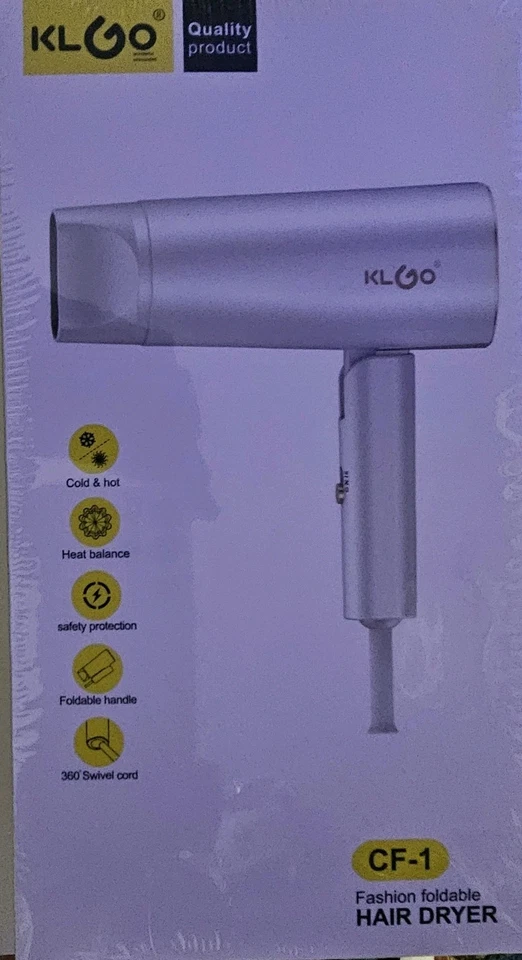 KLGO  CF-1 fashion hair foldable hair dryer - Image 1 of 4