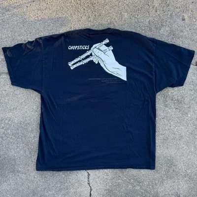 Camiseta Hoonigan Azul Marino 3XL Estampado de Palillos Ropa de Calle Camiseta de Carreras Foto 1 de 4