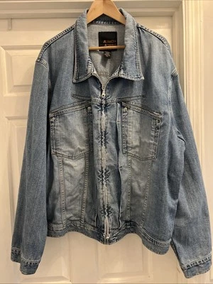 Vintage Marithe Francois Girbaud Denim Jacket Size XXL  Y2K 90’s Distressed - Image 1 of 4