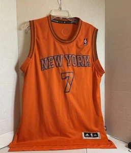 Adidas NBA Basketball NewYork Knicks Carmelo Anthony #7 Jersey 2X+2 Sticker 24-2 - Picture 1 of 8