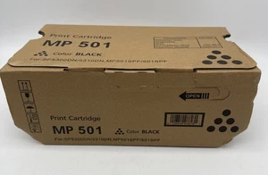 Compatible Ricoh MP 501/601 -407823 Black Toner 25,000 Pages MP 501SP MP 5300DN - Picture 1 of 6