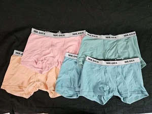 Molasus Mujer Talla Mediana Niño Pantalones Cortos Ropa Interior Colores Surtidos Paquete Abierto de 5 - Imagen 1 de 12