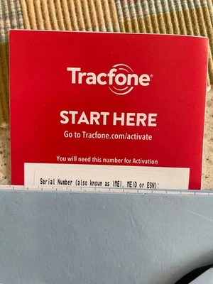 Tracfone Unlimited Talk and Text 4GB Data Plan eSIM Call Tracphone Phone Service - Image 1 of 2