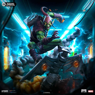 Estatua Iron Studios Duende Verde Spider-Man vs Villanos escala 1/10 Foto 1 de 4
