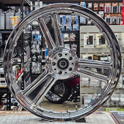 Harley-Davidson 19" Front Detonator (Wheel ONLY) - 04-later DYNA (NO FXDWG) - Image 1 of 4