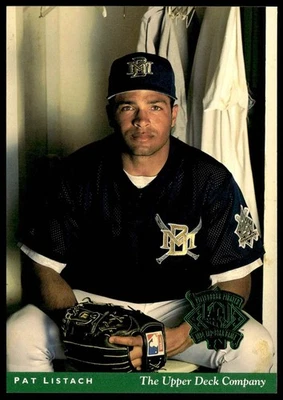 1994 Upper Deck All-Star Jumbos Pat Listach/Greg Vaughn Milwaukee Brewers #9 - Image 1 of 2