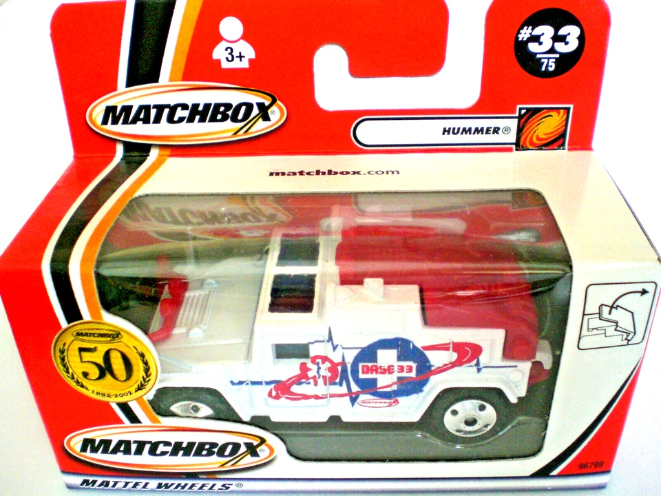 MATCHBOX * ROW * 50th * # 33 * HUMMER * 2001 * IN OVP - Bild 1 von 1