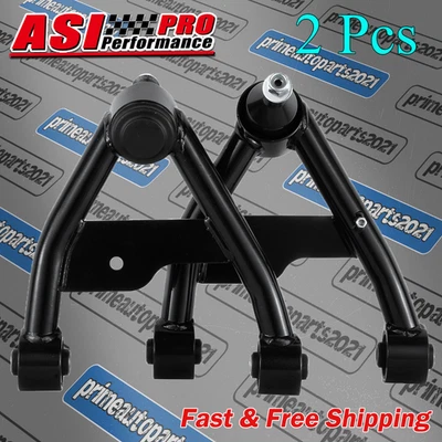 2-4" LIFT FRONT UPPER CONTROL ARMS Fits 1982-2005 CHEVY S10 BLAZER GMC S15 4WD Foto 1 de 4