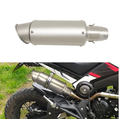 Tubo de escape silenciador 38-51 mm con silenciador para Honda CBR1000F CBR1000RR CBR125R Foto 1 de 4