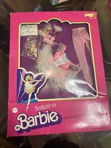 VINTAGE 1975 BARBIE PRIMA BALLERINA FASHION ORIGINAL BOX Sugar Plum Fairy 9326 - Picture 1 of 7