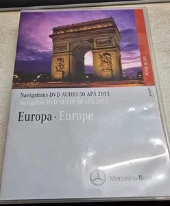 MERCEDES AUDIO 50 APS SAT NAV NAVIGATION 1 DISC DVD 2013 MAPS A2248271665 - Picture 1 of 3