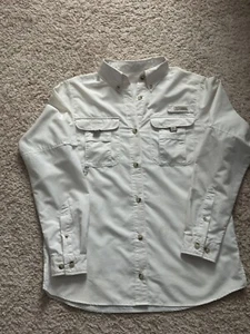 Columbia PFG Fishing Shirt Womens Vented Lightweight Quick Dry Size Tag Removed - Picture 1 of 12