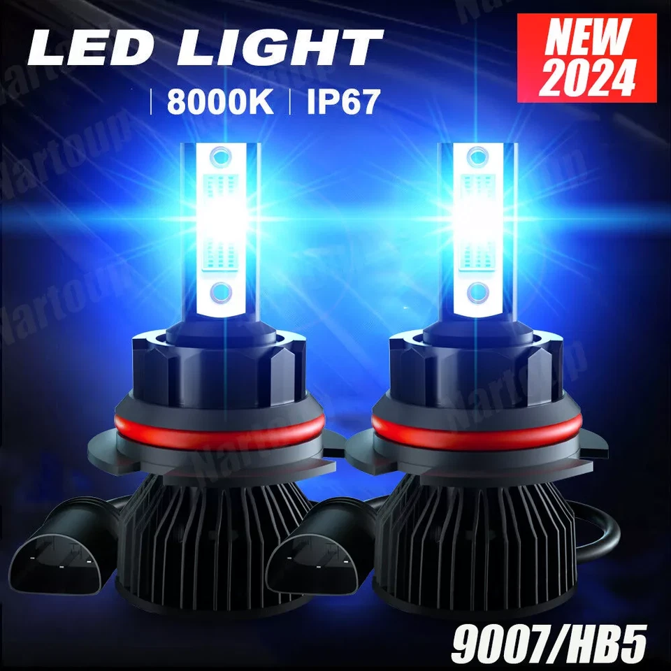 HB5 9007 LED Headlight Bulbs for 2003-2016 International Harvester 4300 4400 - Image 1 of 4