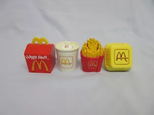 McDonalds Happy Meal Changeable / Transformers x 4 From 1990 - Picture 1 of 11