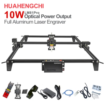 80W CNC Laser Engraver Cutting Machine Full Metal Large Frame Wood Router Tools - Image 1 of 4