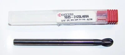FRESAS DE CARBURO DE ALCANCE EXTENDIDO DE 2 FLAUTAS 5/16" (.3125") - EXTREMO DE BOLA 1685-3125L469A Foto 1 de 2