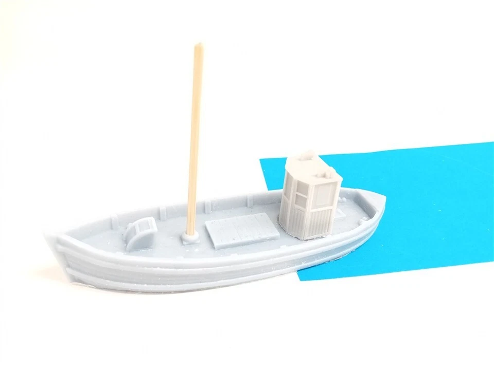 ANYSCALE MODELS oo gauge model railway resin small Scottish MFV 1:76 scale 084