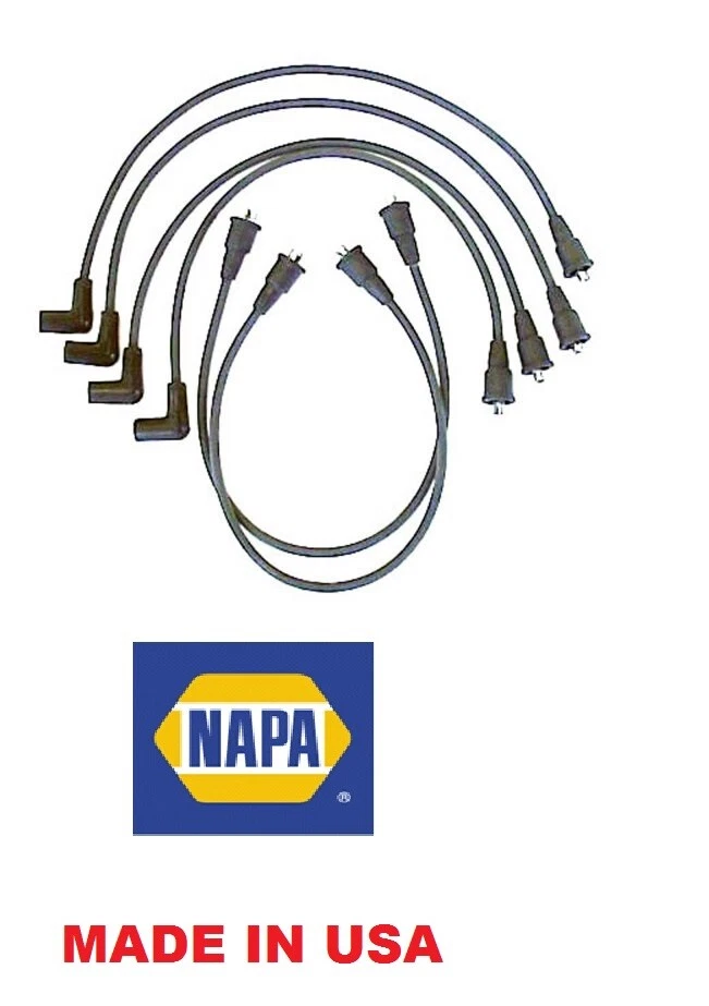 SPARK PLUG WIRES MAZDA RX-7 1979 1980 1981 1982 1983 1984 1985 MADE IN USA - Image 1 of 1