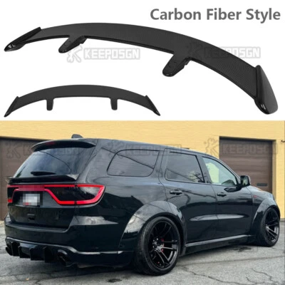 52" Carbon Fiber Style Rear Roof Trunk Spoiler Wing Lip For Dodge Durango SRT RT - Image 1 of 4