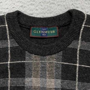 Glenmuir Wool Sweater Mens 2XLarge Plaid Pullover Ballybunion Golf Scotland XXL - Picture 1 of 12