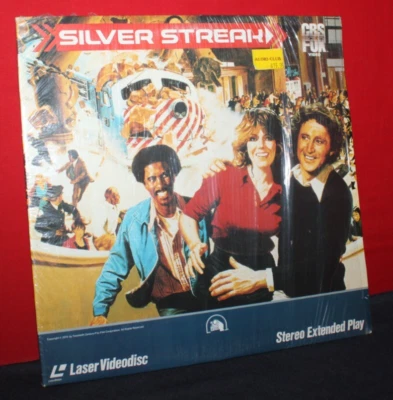SILVER STREAK Laserdisc 1983 -Gene Wilder, Richard Pryor Foto 1 de 3