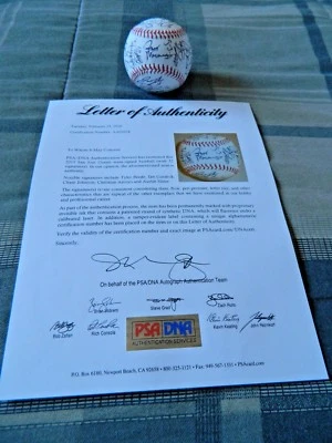 2015 Gigantes de San José Firmado Grandes Ligas Béisbol Christian Arroyo PSA AA03624  Foto 1 de 4