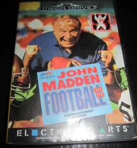 JOHN MADDEN FOOTBALL '93 per SEGA Genesis Mega Drive Megadrive Boxed - Imagen 1 de 3