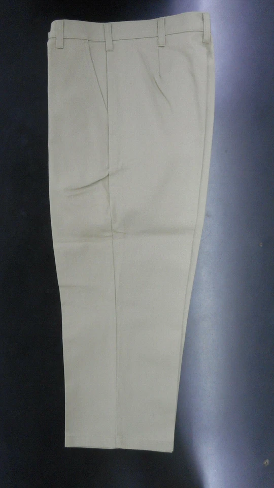 Girls A+ Khaki Wrinkle Free Uniform Pants Plus Sizes 6 1/2 - 16 1/2 Foto 1 de 4