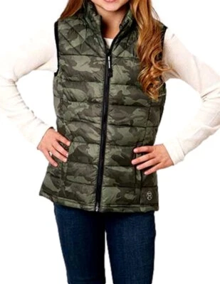 Chaleco Roper Western Niñas Ligero Camuflaje Verde 03-298-0685-6134 GR Foto 1 de 2