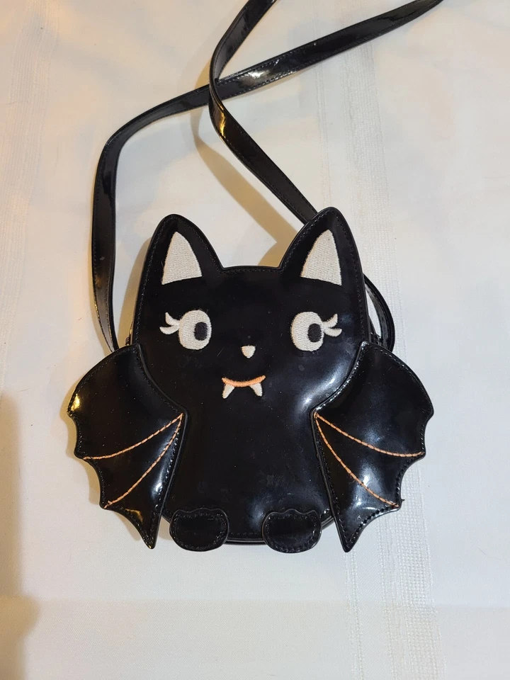  Cartera Gymboree Talla Única Murciélago Negro Halloween Juegos con disfraces 2016 Foto 1 de 4