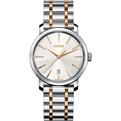 Rado DiaMaster Quartz Stainless Steel Men’s Watch – R14078103 - Image 1 of 4