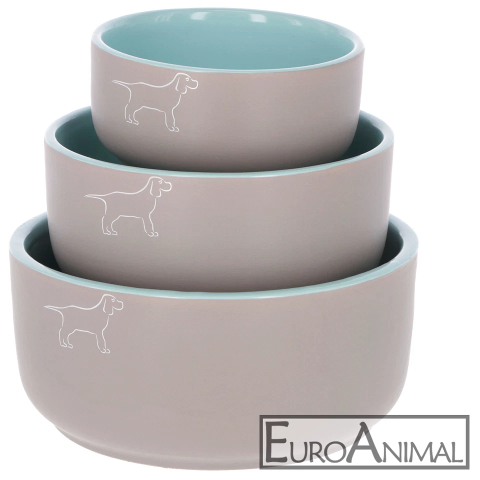 Keramiknapf SPIRIT glasiert Steintrog Futternapf Wassernapf Fressnapf 500-1750ml - Bild 1 von 1