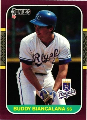 1987 DONRUSS OPENING DAY BUDDY BIANCALANA #202 CARD $0.99 VALUE BOX - Image 1 of 2