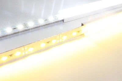 Super Bright LED Lighting 5630 White & Warm Aluminum Shell Under Cabinet Light - Image 1 of 4