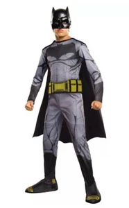 Batman v Superman Dawn of Justice Kids Batman Costume Size Large 12-14 Mask Cape - Picture 1 of 1