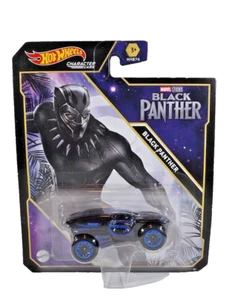 Mattel Hot Wheels Marvel Character Cars Black Panther 2023 - Imagen 1 de 5