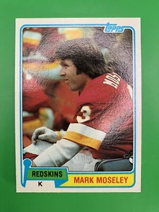 Topps Mark Moseley 1981 Washington Redskins #145 - Imagen 1 de 2