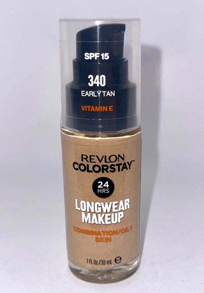 Revlon ColorStay Make up Combi-oily Skin 30ml mit Pumpe - 340 Early Tan - Bild 1 von 1