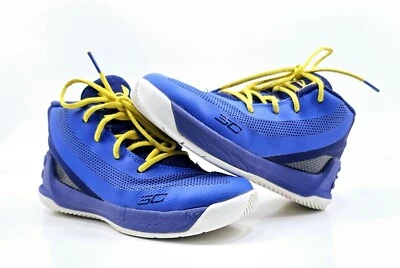 UNDER ARMOUR SC30 CURRY 3 TAXI AZUL 1276276-400 TALLA 9K niño pequeño Foto 1 de 4