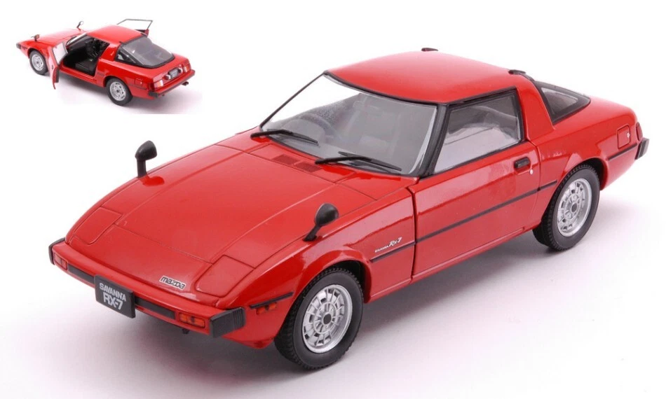 Mazda Rx / 7 Rhd 1980 Red 1:24 Model WB124214 WHITEBOX - Immagine 1 di 1