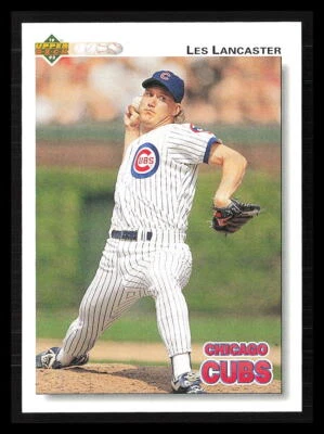 Les Lancaster 1992 Upper Deck #481  Chicago Cubs - Image 1 of 2