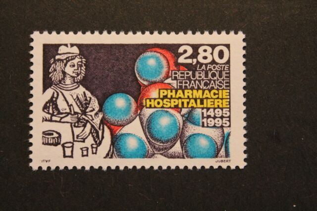 Timbre - FRANCE -  Pharmacie hospitalière 1495/1995 - Neuf **-n° 2968 - 1995