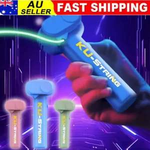 Rope Launcher Propeller Glow-in-The-Dark Loop Lasso String Shooter Toys - Picture 1 of 14